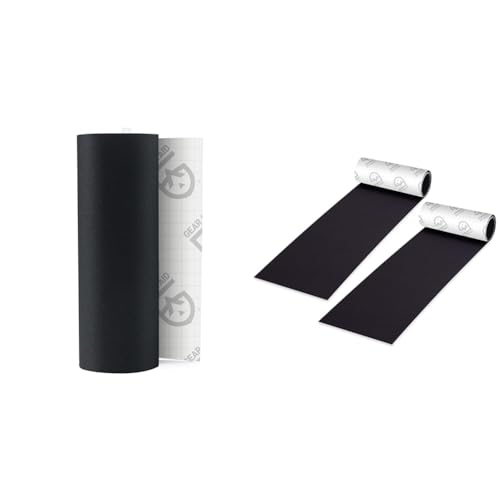 GEAR AID Tenacious Tape 3”x20” Fabric and Vinyl Gear Repair Tape, Quickly Fix Holes and Rips in Puffy Jackets, Rain and Snow Gear, Tents, Sleeping Bag and More, Black, 2 Pack