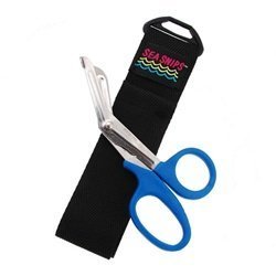 New Mini Sea Snips Safety and Rescue Scuba Diver EMT Scissors Shears with Sheath