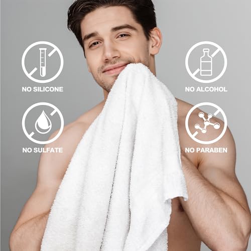 Body & Earth Gift Baskets for Men Bath Set Citrus Scented Bath and Body Gift Set with Body Lotion, Face Wash, Shower Gel, Bubble Bath, Loofah, Birthday Gifts