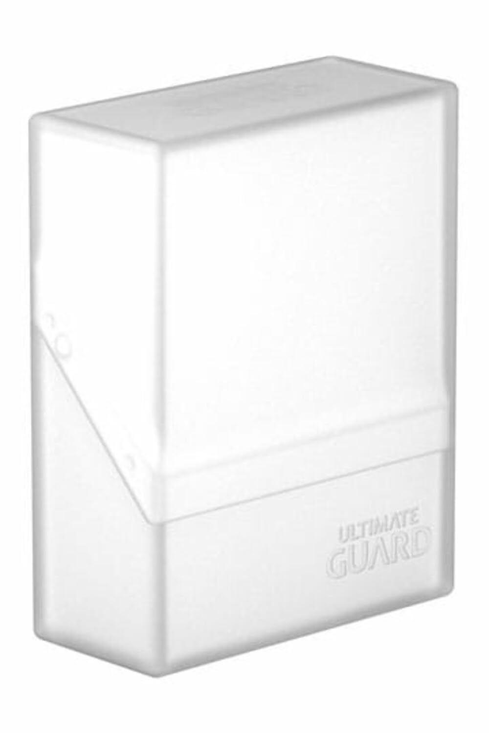 Ultimate Guard Boulder 40+, Deck Case for 40 Double-Sleeved TCG Cards, Frosted, Secure & Durable Storage for Trading Card Games, Soft-Touch Finish