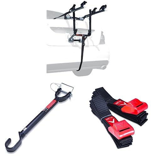 Bike Rack + Adaptor Bar + Cargo Strap Kit