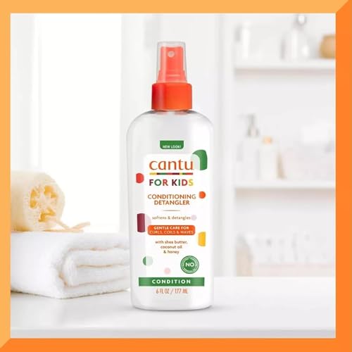 Cantu Care for Kids Conditioning Detangler, 6 Fluid Ounce