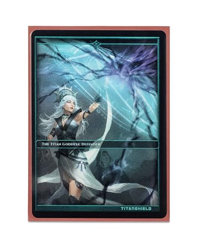 TitanShield (150 Copper Sleeves) Compatible with MTG Magic The Gathering, Lorcana, Board Games and Trading Cards 2.5" x 3.5" 66x91mm