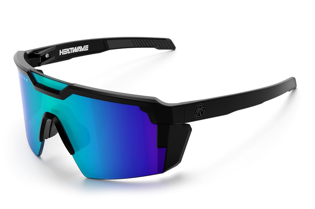 Heat Wave Visual Future Tech Z87+ Polarized Sunglasses in Galaxy Blue