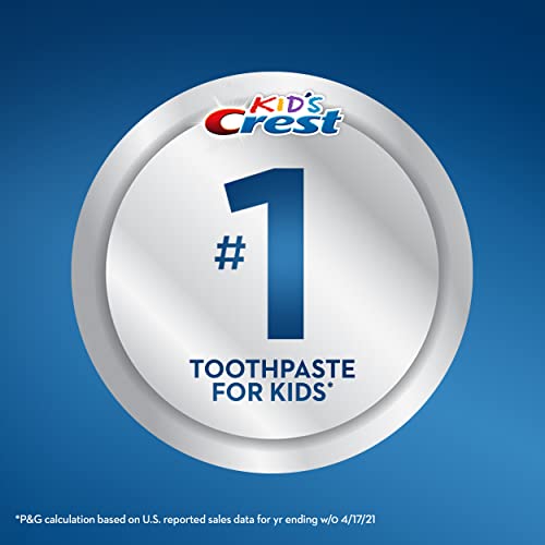 Crest Kids Cavity Protection Toothpaste, Sparkle Fun Flavor, 4.6 oz, For Ages 3+