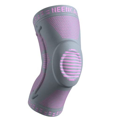 NEENCA Knee Brace for Women & Men, Medical Knee Support with Patella Pad & Side Stabilizers, Knee Compression Sleeve for Knee Pain, Meniscus Tear, ACL, Joint Pain, Runner, Workout - FSA/HSA Eligible