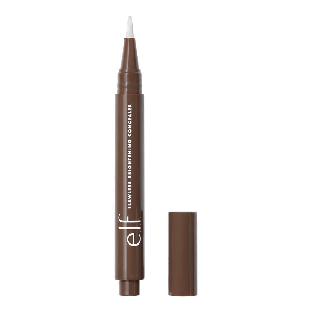 E.L.F. Flawless Brightening Concealer, Illuminating & Highlighting Face Makeup, Conceals Dark Under Eye Circles, Rich 68 N, 0.07