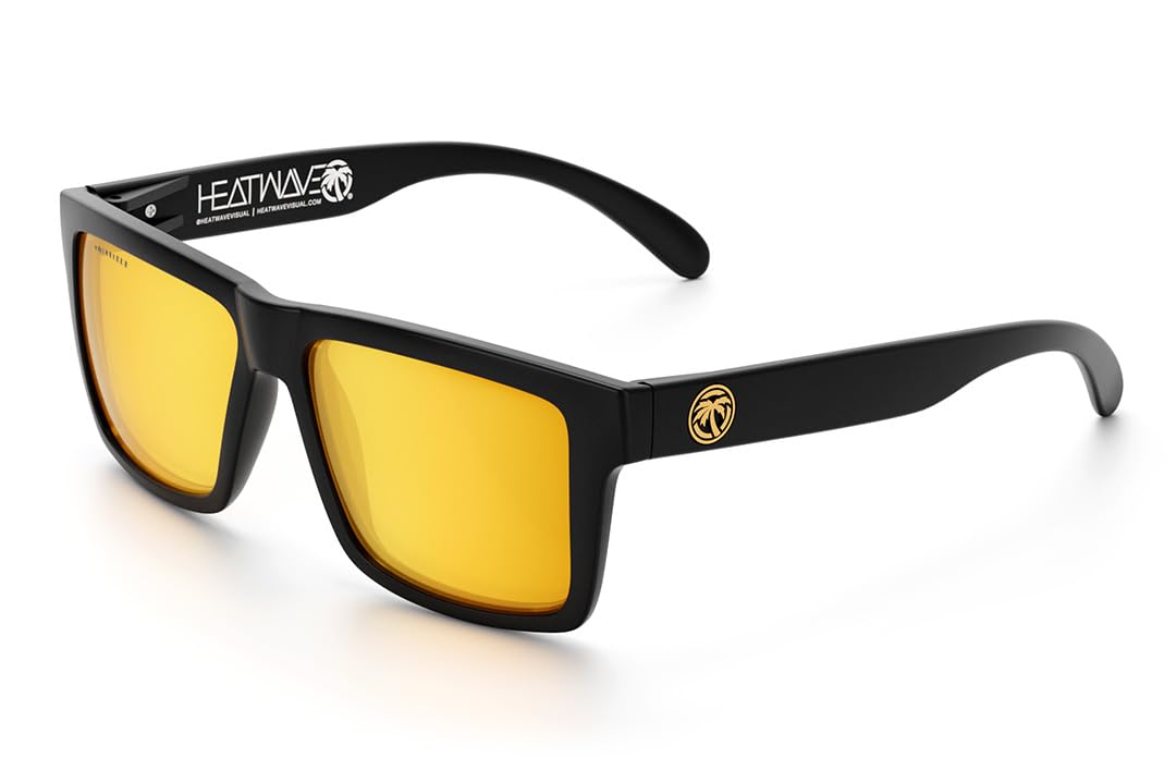 Heat Wave Visual Vise Z87 Sunglasses in 24K Gold Polarized