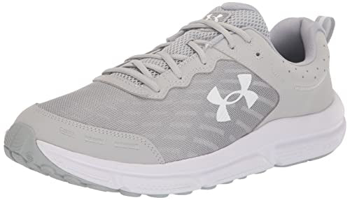 Under Armour Men's Charged Assert 10, (100) Mod Gray/Mod Gray/White, 7, US