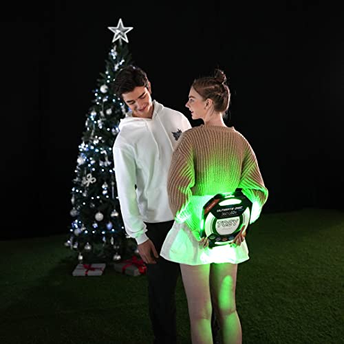 TOSY Flying Disc - 16 Million Color RGB or 36 or 360 LEDs, Extremely Bright, Smart Modes, Auto Light Up, Rechargeable, Birthday Gift, Easter Basket Stuffers for Men/Boys/Teens/Kids, 175g frisbee