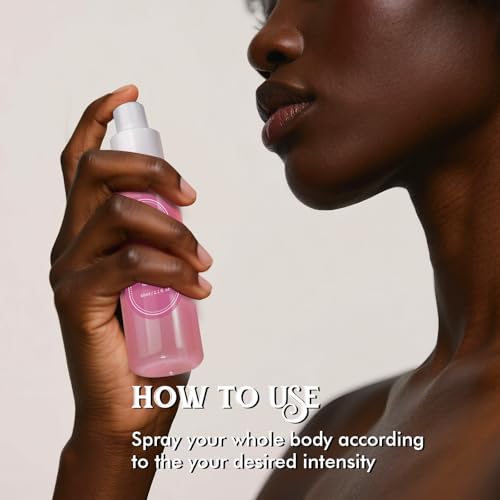 Body Mist, Spray for Women, Hair & Body Mist Fragrance, Travel Size Gift Set, Assorted Scents, 4 Pack (8.4 oz)