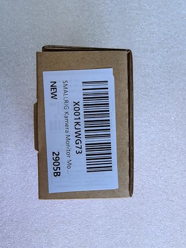 (New Version) SMALLRIG Camera Monitor Mount with Cold Shoe Adapter, 360° Swivel and 180° Tilt Adjustable Monitor Holder with Thumbscrew, Anti-twist Design, Max Payload 2.3kg - 2905B