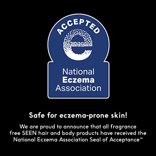 SEEN Travel Trio, Fragrance Free - Non-Comedogenic & Sulfate-Free Blow-Out Hair Cream, Shampoo & Conditioner Set- Reduces Frizz- Heat Protectant- Safe for Sensitive & Eczema Prone Skin