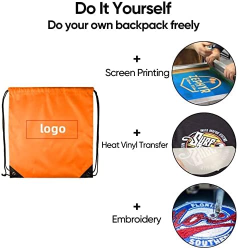 GoodtoU Drawstring Backpack Bulk 48 Pcs 16 Colors Drawstring Backpack Bulk Cinch String Backpacks