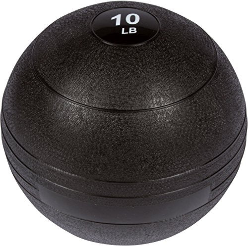 Trademark Innovations Exercise Slam Medicine Ball (Black, 10lbs)