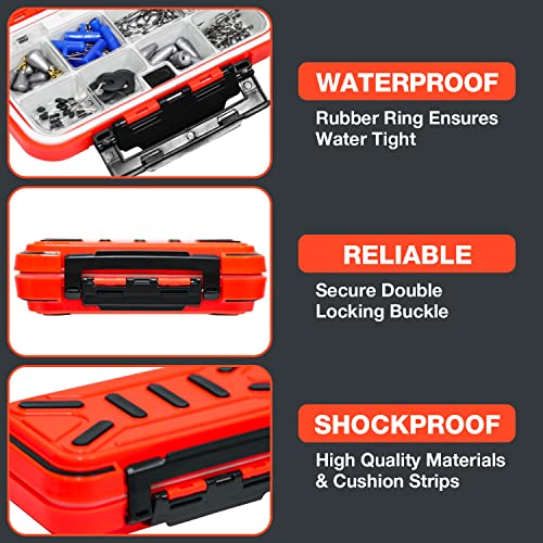 24Pcs Fishing Lures Kit for Freshwater Bait Tackle Kit for Bass Trout Salmon Fishing Accessories Tackle Box Including Spoon Lures Soft Plastic Worms Crankbait Jigs Fishing Hooks Topwater Lures