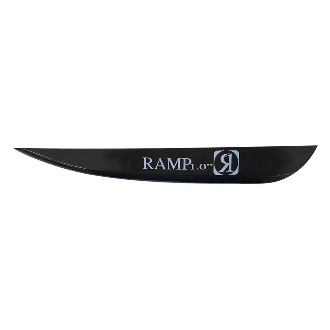 Ronix Fiberglass Ramp Wakeboard Fin (2 Pack) (Black, 1.2")