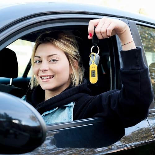 jojofuny 4pcs Electronic Watches Keychain for Examination Funny Pocket Watches Hanging Gadgets for Men Random Color