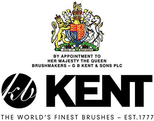 Kent 4T 6 Inch Limited Edition Double Tooth Hair Dressing Comb, Fine Wide Tooth Dresser Comb For Hair, Beard and Mustache, Coarse and Fine Hair Styling Comb for Men, Women and Kids. Made in England