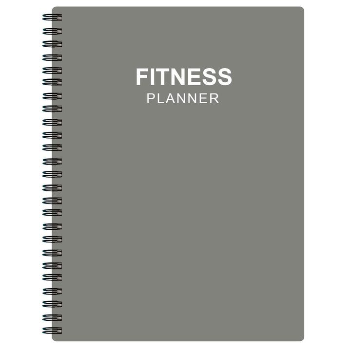 Fitness Planner for Women & Men - A5 Workout Log Book/Exercise Workout Log to Track Weight Loss, GYM, Bodybuilding Progress - Daily Health & Wellness Workout Journals, 5.8X8.25 In Workout Book