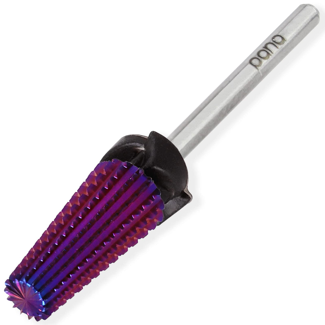 Pana Nail Carbide 5 In 1 Bit - Two Way Rotate Use For Both Left And Right Handed - Fast Remove Acrylic Or Hard Gel - 3/32'' Shan
