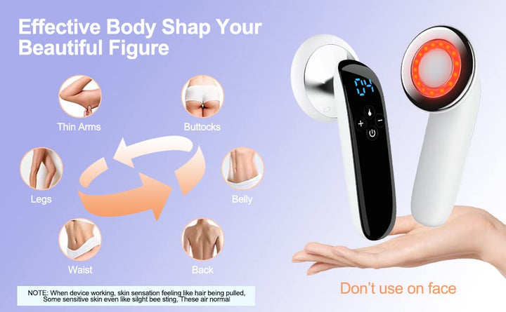 Body Shaping Machine Belly Arm Cellulite Stretch Mark Massager Tightening Device for Leg Ideal Gift for Mom…