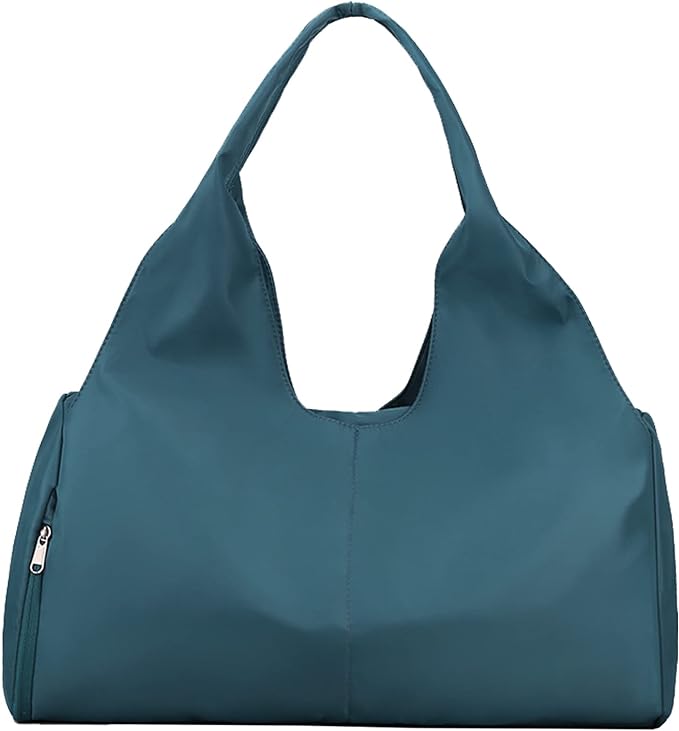 forestfish Yoga Gym Bag for Women with Shoes Compartment & Wet Dry Storage Pockets Lightweight Duffel Bag