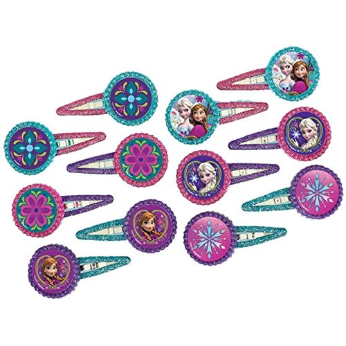 Disney Frozen Party Hair Clips 12 Count
