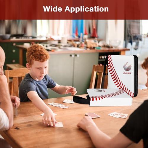 RONMONG Baseball Card Binder,2024 Sports Trading Card with Sleeves Holder Album,440 Pockets Baseball Card Holder Sheets Display Storage Protectors for Collectors Boys and Girls Gift