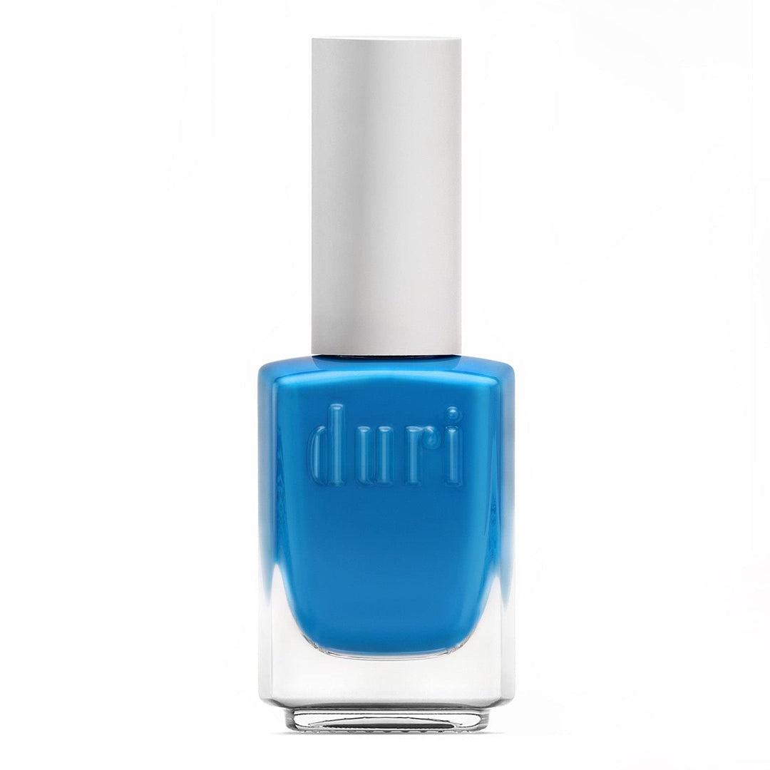 Duri Nail Polish, 104S Summertime Blues, Pastel Blue Shade, Full Coverage, Fast Drying, Easy At Home Application, 0.45 Fl Oz