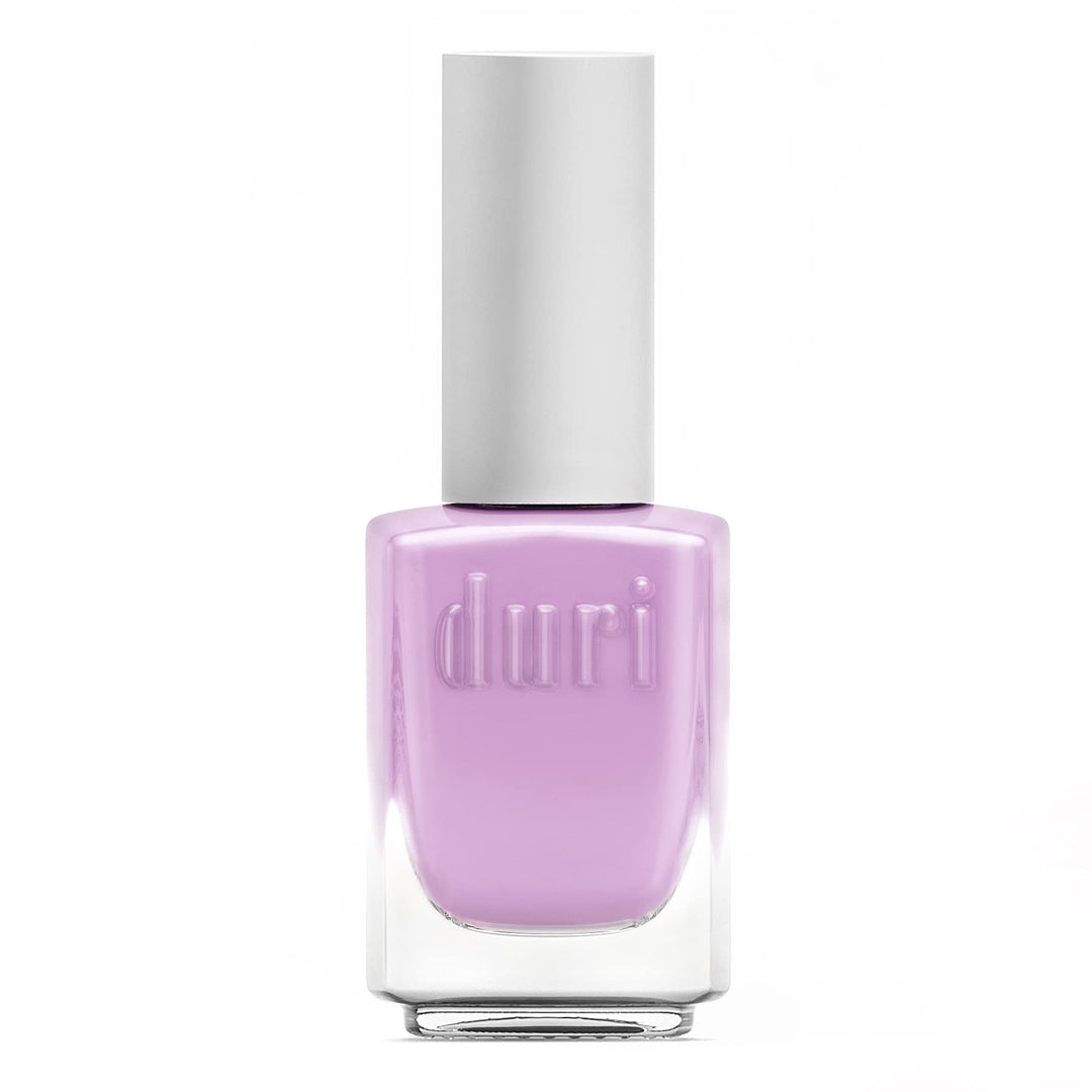 Duri Nail Polish, 365 Delicious, Lilac Mauve Pink French Manicure, Sheer Coverage, Glossy Finish, 45 Fl Oz
