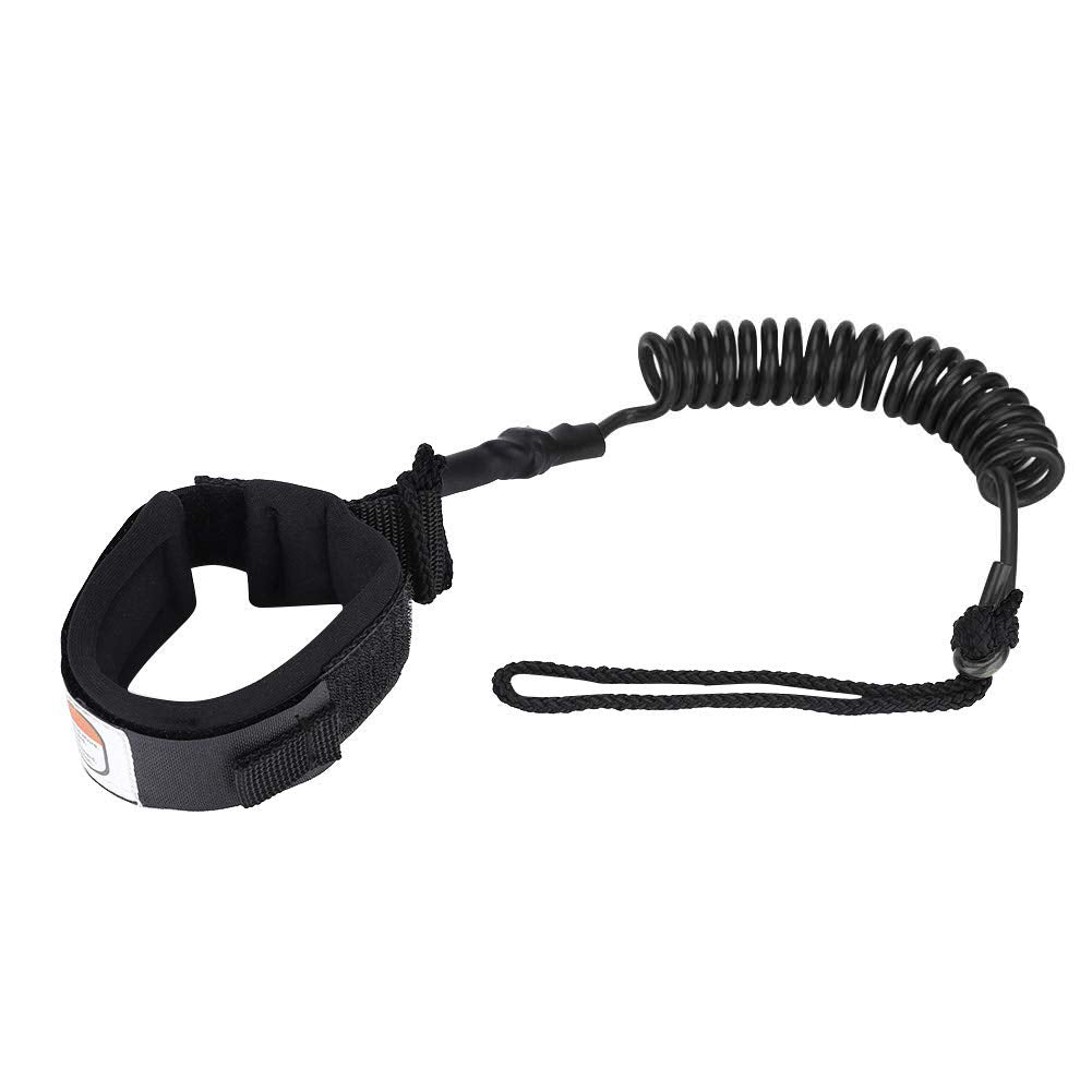 Natruss Board Leash, Surfboard Leash Stand Up Paddle Board Leg Rope Wrist Strap 5 ft Coiled Paddle Board Leashes, Surf Board Leashes for Bodyboard, Paddleboard, Shortboard,