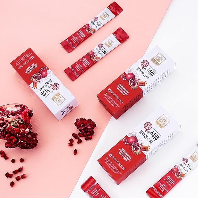 BOTO & Baekje Geumsan Daily Wellness Set β 30 Red Ginseng + 30 Collagen Jelly Sticks for Energy & Skin