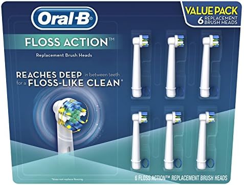 Oral-B Replacement Brush Heads, Floss Action (6 ct.)