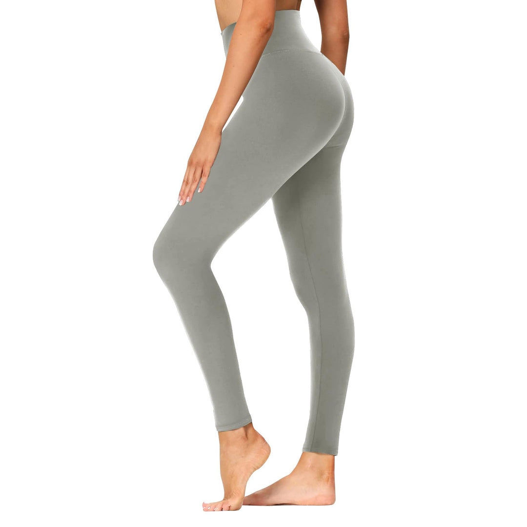 GAYHAY High Waisted Leggings for Women - Soft Opaque Slim Tummy Control Printed Pants for Running Cycling Yoga