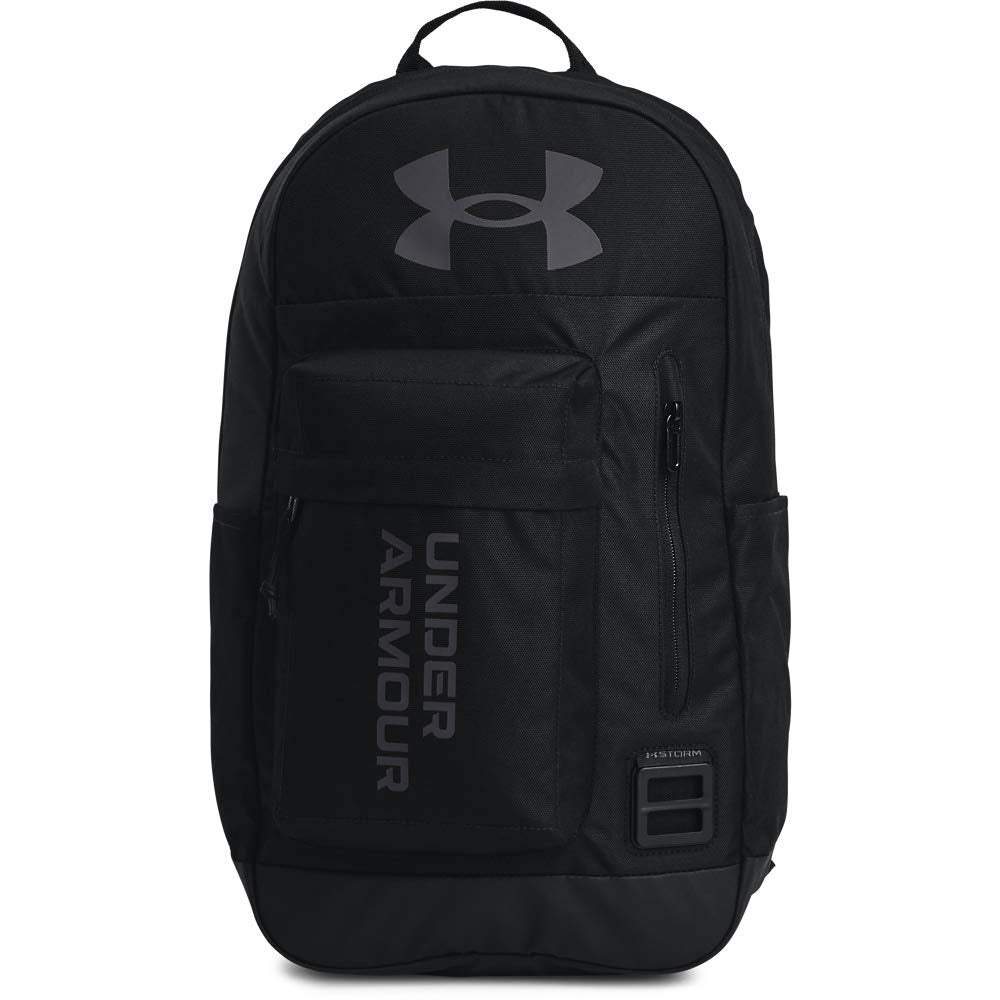 Under Armour Halftime Backpack, Black (002)/Jet Gray, One Size Fits All