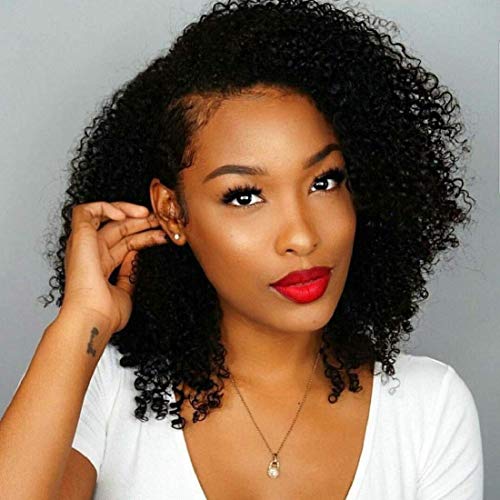 BLY Mongolian Afro Kinky Curly Boho Human Braiding Hair 3 Bundles (8 8 8inches) Unprocessed Hair Weave Weft Big Hair for Black Women Natural Color