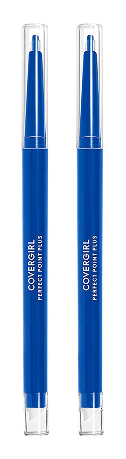 Covergirl Perfect Point Plus Eyeliner, Bold Cobalt, 0.008 Ounce, Pack Of 2