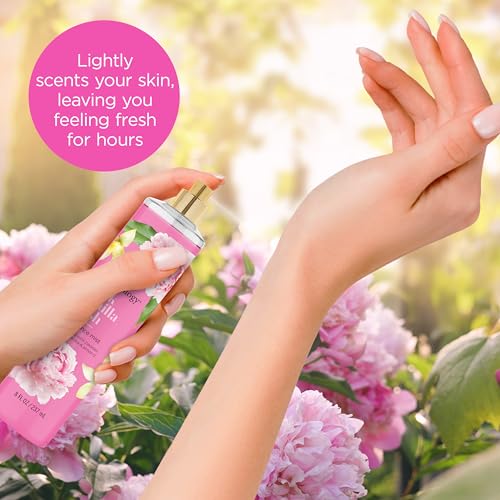 Bodycology Long-Lasting Fragrance Body Mist, Pink Vanilla Wish, 8 fl oz (Pack of 2)