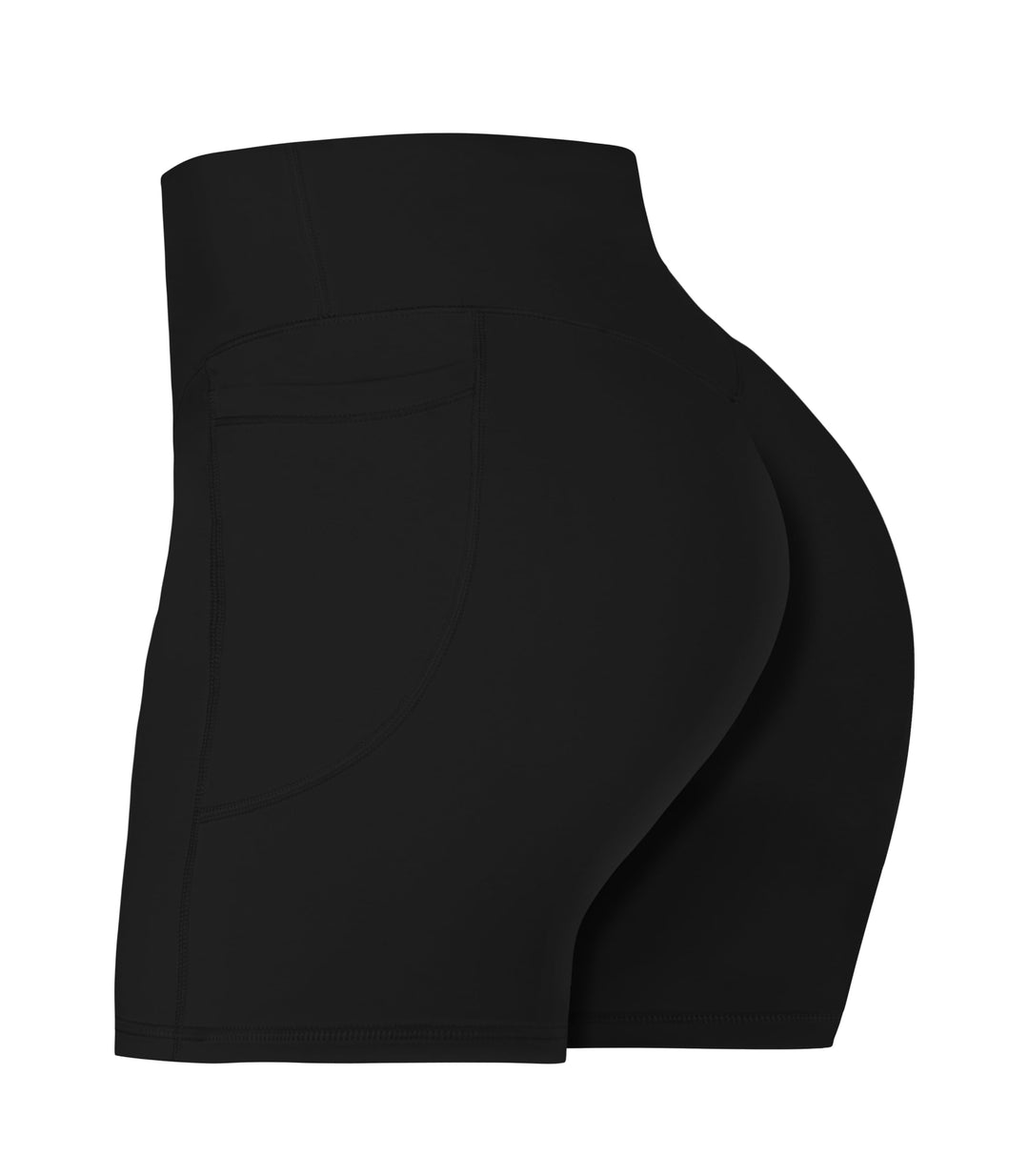 Sunzel 8" / 5" / 3" Biker Shorts for Women with Pockets, High Waisted Yoga Workout Shorts Black X-Small