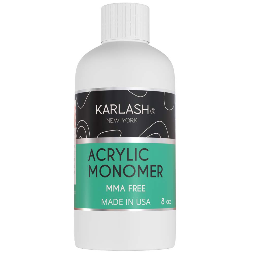 Karlash Professional Acrylic Liquid 8 Oz Monomer Mma Free For Doing Acrylic Nails, Mma Free, Ultra Shine And Strong Nail
