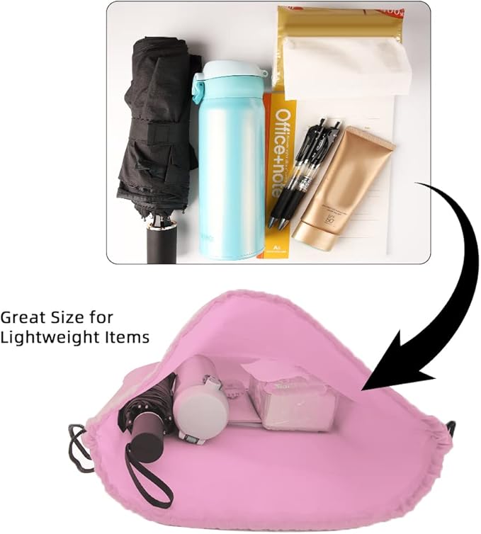 GoodtoU Drawstring Bags Bulk 48 Pcs Drawstring Backpack Gym Drawstring Bags Pink String Backpack for Women