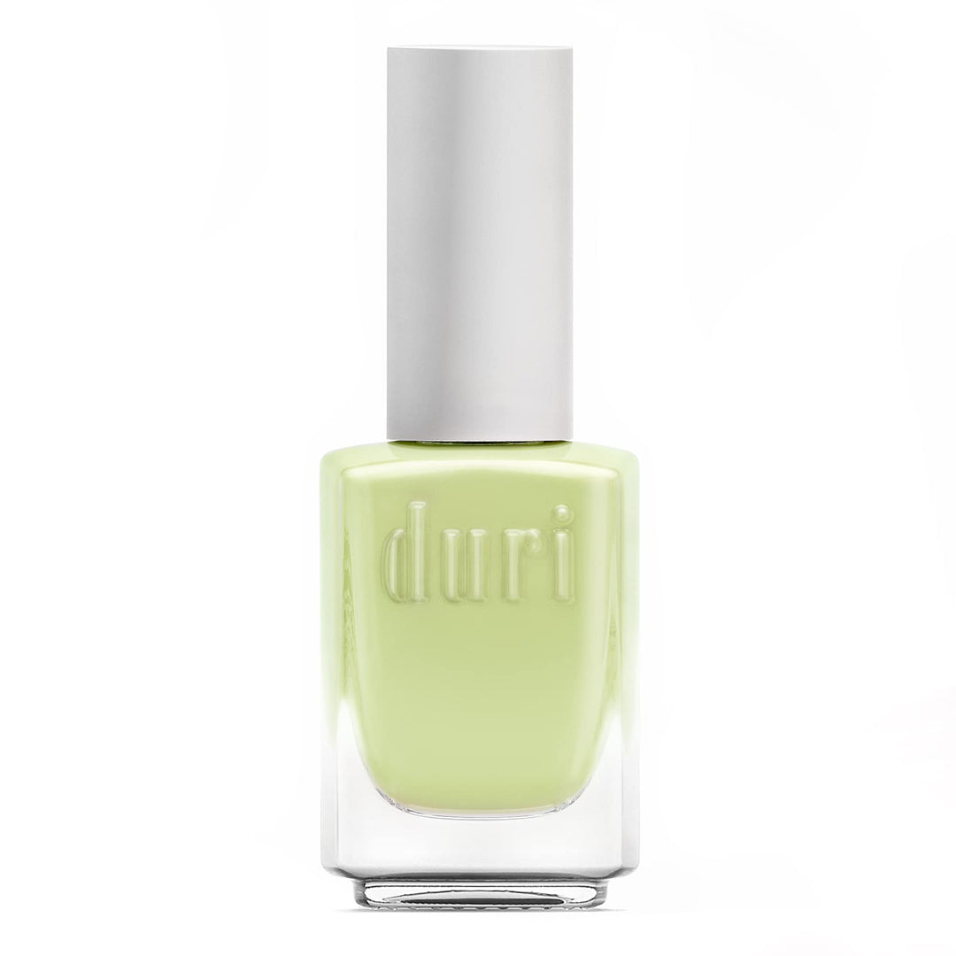 Duri Nail Polish, 679 Weekend In Dubai, Pastel Lime Green