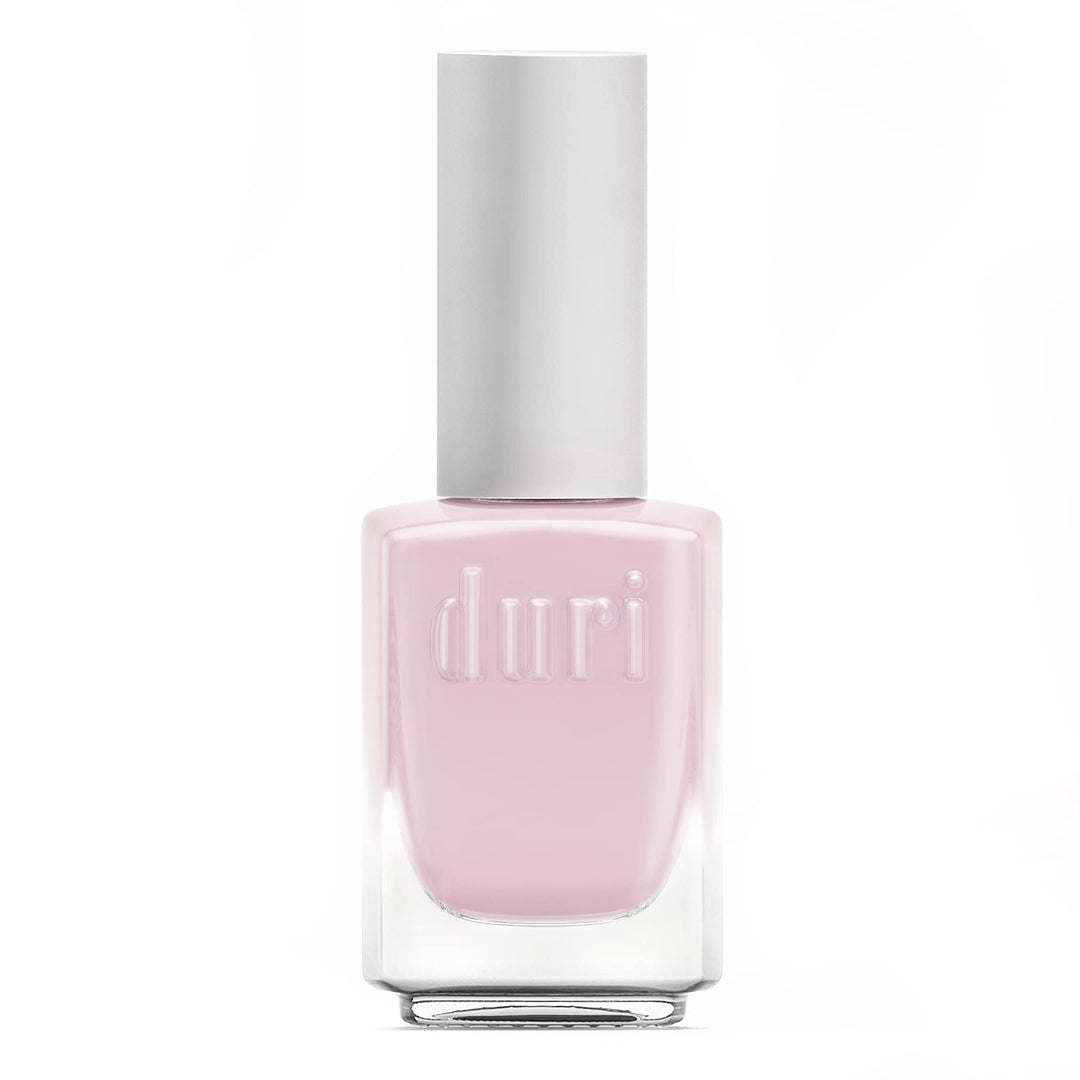 Duri Nail Polish, 796 Secret Dream, Light Pastel Pink, Full Coverage, Glossy Finish, Fast Drying, Easy To Apply, 0.45 Fl Oz