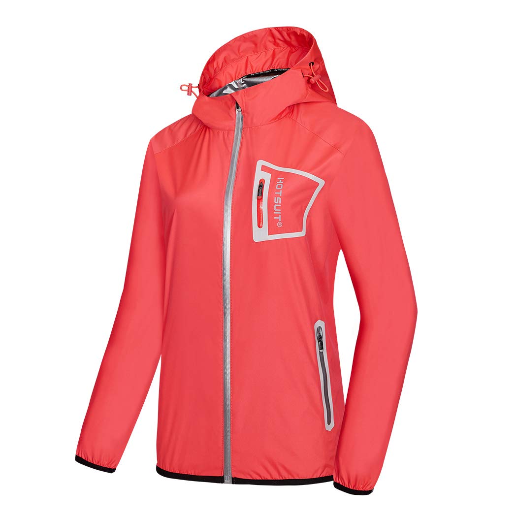 HOTSUIT Sauna Jacket Women Sauna Shirts Gym Workout Long Sleeve Sweat Suit Anti Rip Long Sleeve