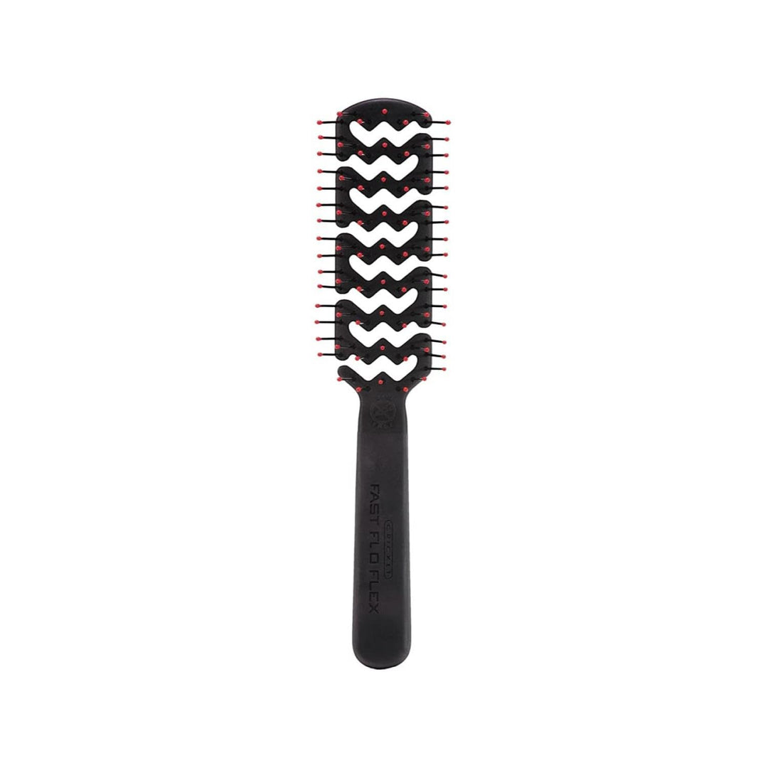 Cricket Static Free Fast Flo Flex Vent Hair Brush For Blow Drying, Styling And Detangling Flexible Hairbrush For Long Short Thic