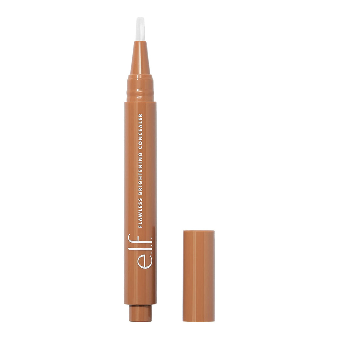 E.L.F. Flawless Brightening Concealer, Illuminating & Highlighting Face Makeup, Conceals Dark Under Eye Circles, Deep 50 W, 0.07