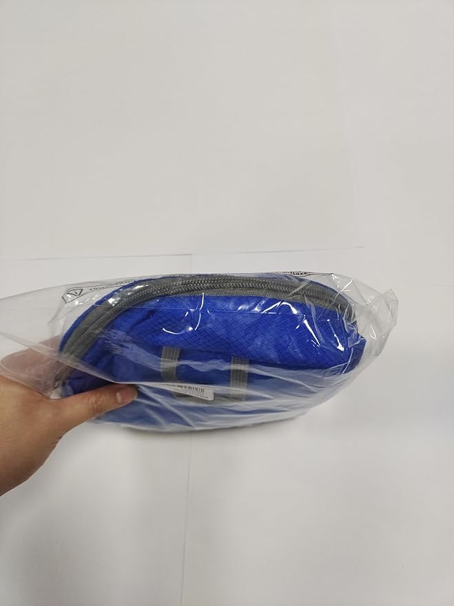 ZOMAKE Lightweight Packable Backpack 35L, Light Foldable Backpacks Water Resistant Collapsible Hiking Bag, Compact Folding Day Pack for Travel Camping(Dark Blue)