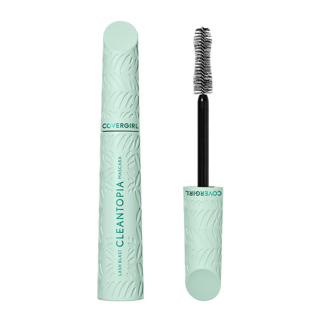 Covergirl Lash Blast Cleantopia Mascara, Volumizing, Smudge-Proof, Vegan Formula, Extreme Black 800, 1 Count