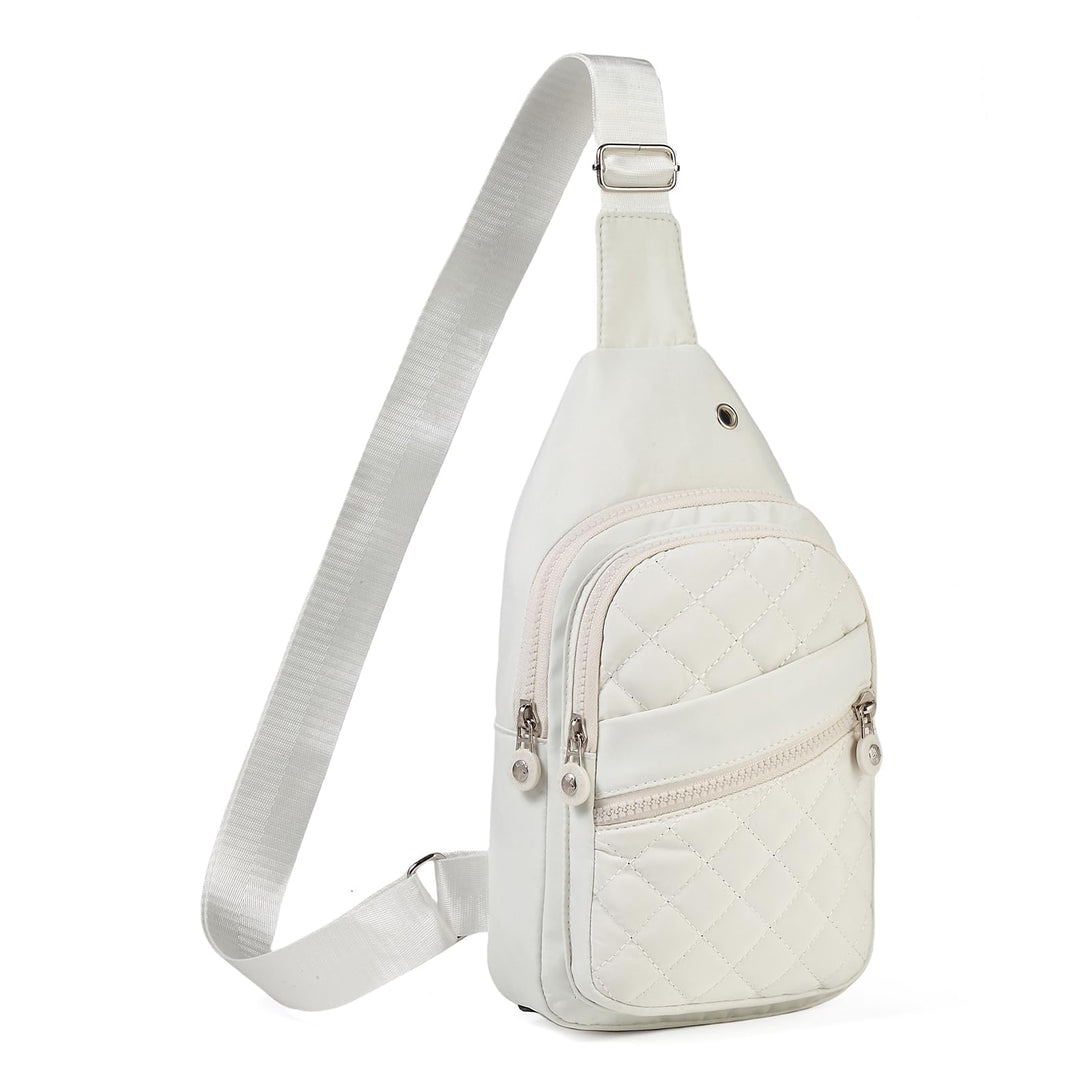 YAZEKOUS Small Sling Bag for Women Men, Crossbody Sling Backpack, Casual Daypack Backpacks Crossbody Bag for Hiking Travel